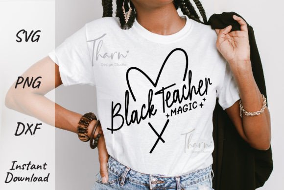 Black History Teacher Svg for Embroidery