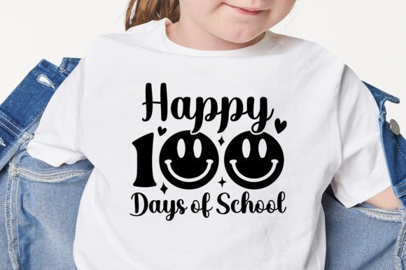 Celebrating Milestones: Happy 100 Days of School SVG
