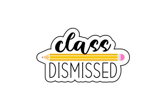 Class Dismissed - Highschool: A Fresh Embroidery Design