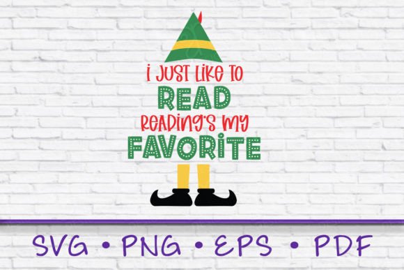 Embroidery Review: I Just Like to Read Svg, Christmas