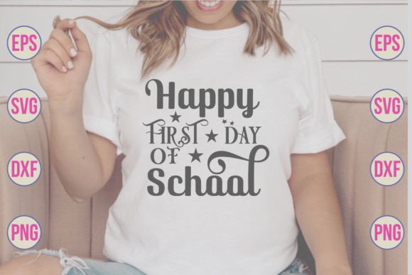 Happy First Day of School SVG Designs