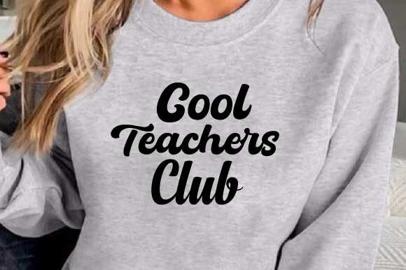 Retro Cool Teachers Club Svg: A Versatile Embroidery Design