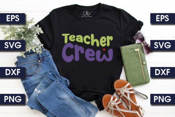 Retro Teacher SVG Design: A Versatile Embroidery Gem