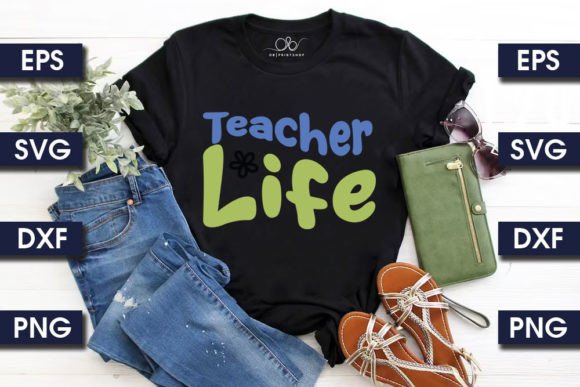 Retro Teacher SVG Design, Teacher Li