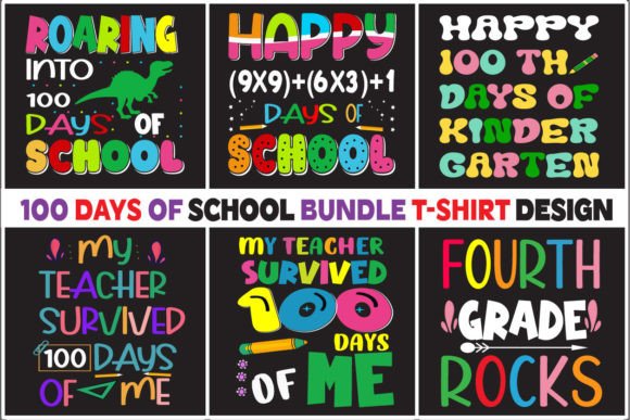 Review: 100 Days of School T-shirt Bundle Vol.3