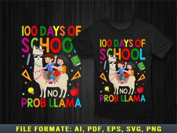 Review: 100th Days of School No Llama T-shirt