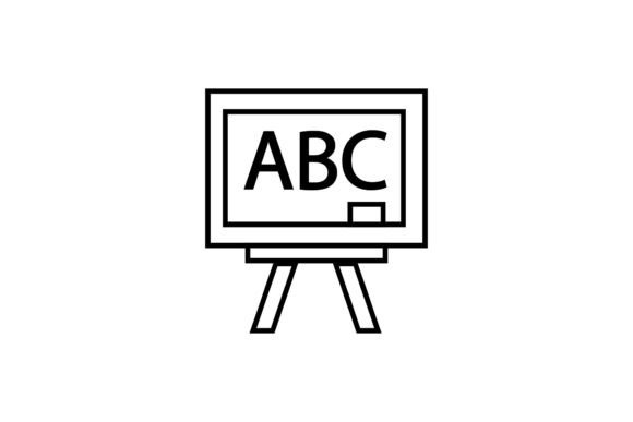 School Supplies Whiteboard: A Versatile Design