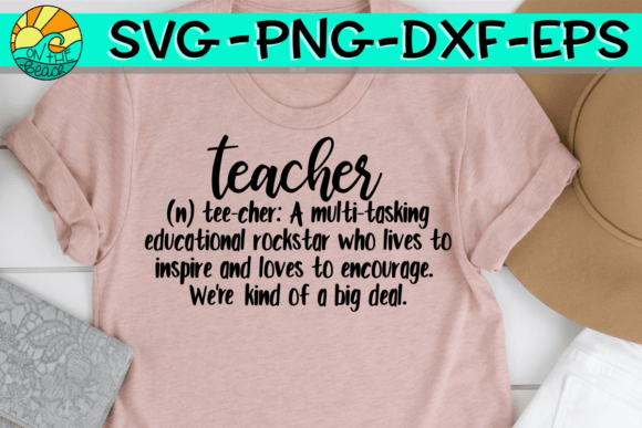 Teacher Definition SVG PNG EPS DXF: A Versatile Design