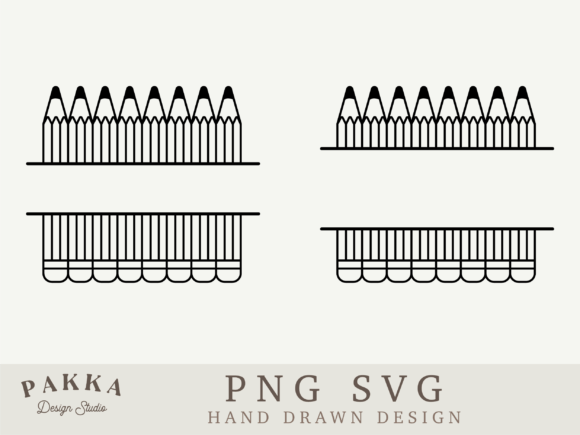 Teacher Pencil Frame Svg Bundle: A Versatile Design